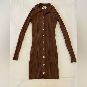 Chic Brown Princess Polly Bodycon